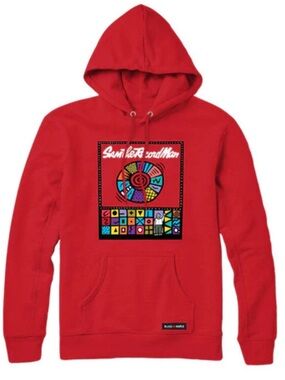 Sam The Record Man Red Hoodie